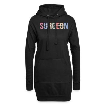 Vétérinaire Chirurgien Vet Tech - Sweat-shirt à capuche long Femme - noir - Devant