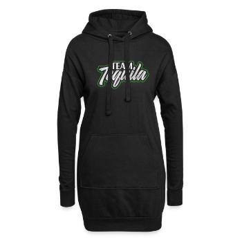 Tequila - Hoodie-Kleid - Schwarz - Vorne