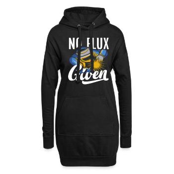 No Flux Given Welder Humor - Hoodie Dress - black - Front