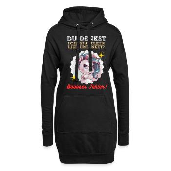 Tshirt drôle Humour drôle Sarcasme Femmes Mignon - Sweat-shirt à capuche long Femme - noir - Devant