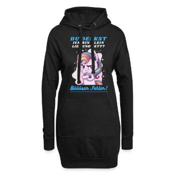 Tshirt drôle Humour drôle Sarcasme Femmes Mignon - Sweat-shirt à capuche long Femme - noir - Devant