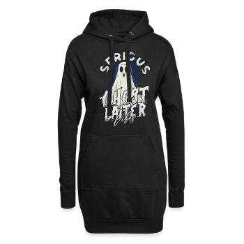 Appât fantôme Serious Ghost Baiter Vibes - Sweat-shirt à capuche long Femme - noir - Devant