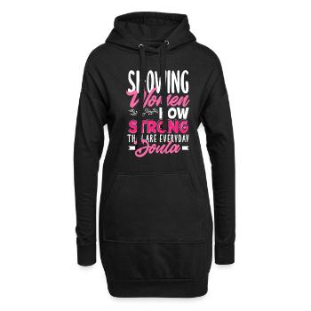 Doula Geschenk Doula Doulas - Hoodie-Kleid - Schwarz - Vorne