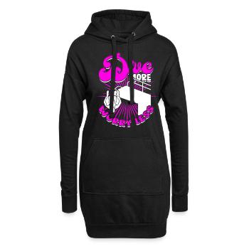 Plongeur Plongée sous-marine Plonger plus S’inquiéter moins - Sweat-shirt à capuche long Femme - noir - Devant