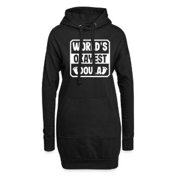 Doula Geschenk Doula Doulas - Hoodie-Kleid - Schwarz - Vorne