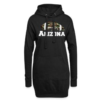 Arizona State Sedona Phoenix Grand Canyon AZ - Hoodie-Kleid - Schwarz - Vorne