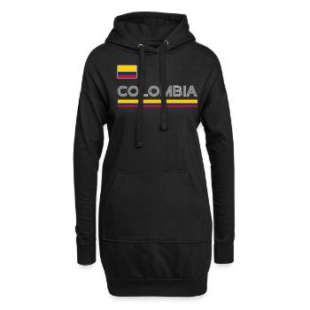 Colombia Colombia Medellin Holidays Bogota Cali - Hoodie Dress - black - Front