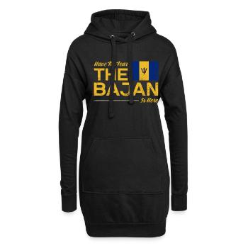 Barbados - Hoodie-Kleid - Schwarz - Vorne