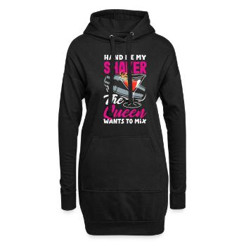 Funny Bartender Saying Bartender Gift - Hoodie Dress - black - Front