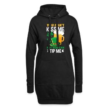 Lustiger Barkeeper Spruch Barkeeper Geschenk - Hoodie-Kleid - Schwarz - Vorne