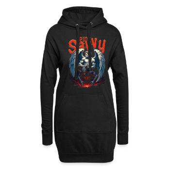 Chiropraticien Kinésithérapeute Spine Savvy - Sweat-shirt à capuche long Femme - noir - Devant