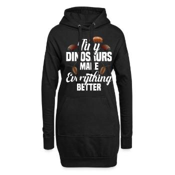 Insect Lover Rollie Pollie Entomologist Pill Bug - Hoodie-Kleid - Schwarz - Vorne