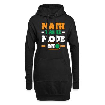 Cadeau de mathématiques pour professeur de mathématiques - Sweat-shirt à capuche long Femme - noir - Devant