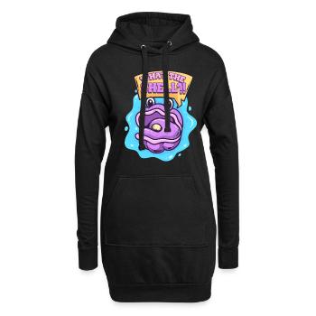 Shell Collectors Shells What The Shell? - Sweat-shirt à capuche long Femme - noir - Devant