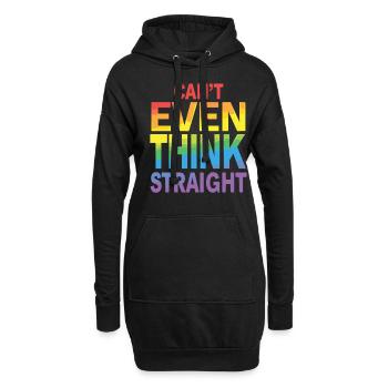 Pride LGBTQ Pride Regenbogen Pride Gay Pride Lgbtq - Hoodie-Kleid - Schwarz - Vorne