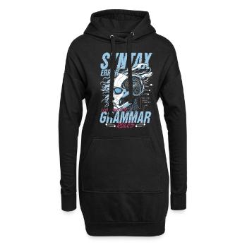 Erreur de syntaxe du linguiste computationnel - Sweat-shirt à capuche long Femme - noir - Devant