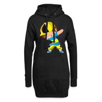 Bahamas Île des Caraïbes Cadeau d’été de l’Atlantique - Sweat-shirt à capuche long Femme - noir - Devant