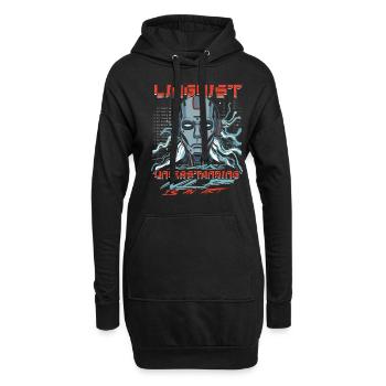 Computerlinguist Understanding NLP Is An Art - Hoodie-Kleid - Schwarz - Vorne