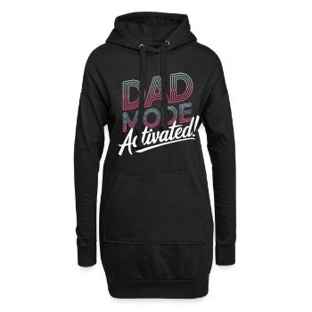 Geschenke Zum Vatertag Für Papa - Hoodie-Kleid - Schwarz - Vorne