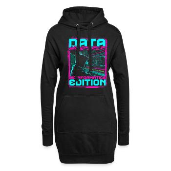 Data Whisperer Bioinformatics Edition - Hoodie-Kleid - Schwarz - Vorne