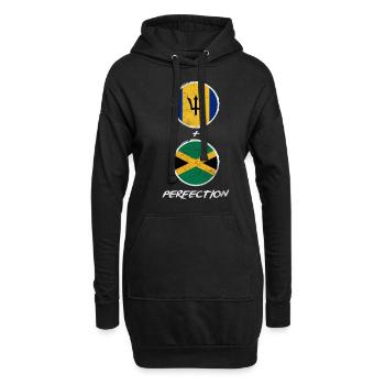 Barbados - Hoodie-Kleid - Schwarz - Vorne