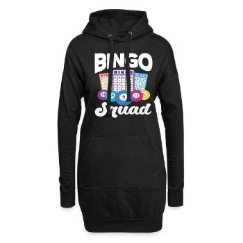 Bingo Squad Joueurs Équipe Bingo Fans - Sweat-shirt à capuche long Femme - noir - Devant