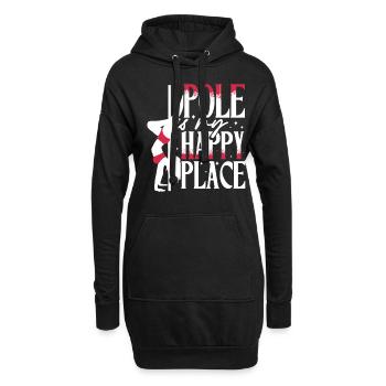 Pole dance Pole dance Pole dancer - Sweat-shirt à capuche long Femme - noir - Devant