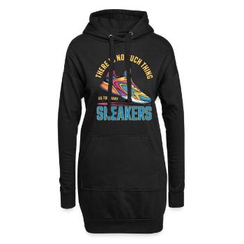 To Many Sneakers Sneaker Turnschuhe - Hoodie-Kleid - Schwarz - Vorne