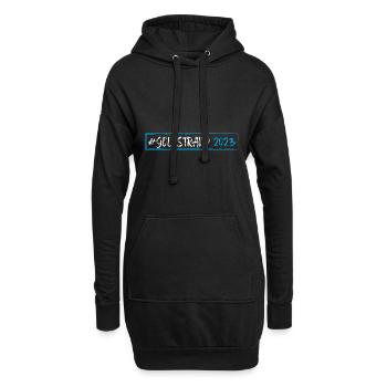 Goldstrand 2023 - Hoodie-Kleid - Schwarz - Vorne