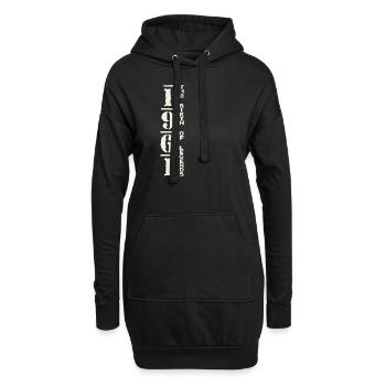 1961 - THE BIRTH OF LEGENDS - Hoodie-Kleid - Schwarz - Vorne