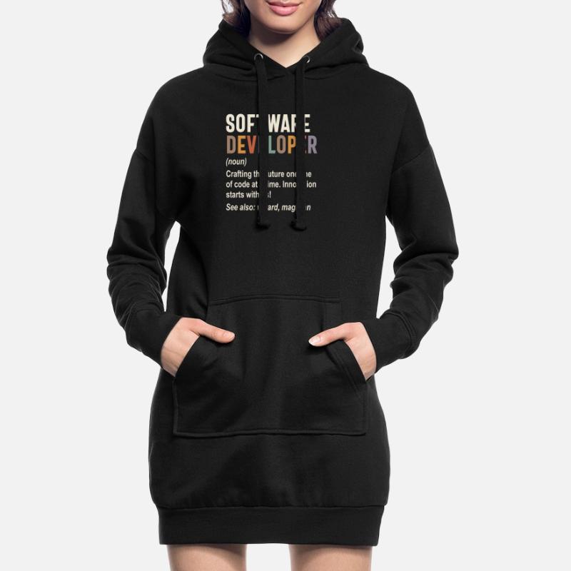 Software Developer - Crafting the Future with Code Hoodie Dress