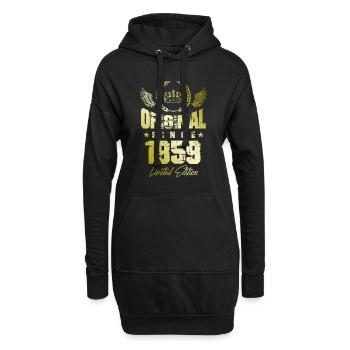 Édition limitée 1959 - Sweat-shirt à capuche long Femme - noir - Devant