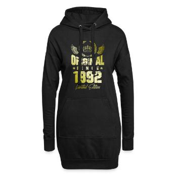 Édition limitée 1992 - Sweat-shirt à capuche long Femme - noir - Devant