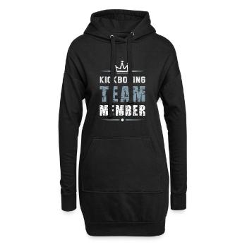 Kickboxing Team - Hoodie Dress - black - Front
