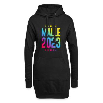 Malle 2023 - Hoodie-Kleid - Schwarz - Vorne