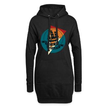 Schiff - Hoodie-Kleid - Schwarz - Vorne