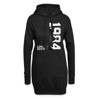 ÉDITION LIMITÉE 42E ANNIVERSAIRE 1984 - Sweat-shirt à capuche long Femme - noir - Devant