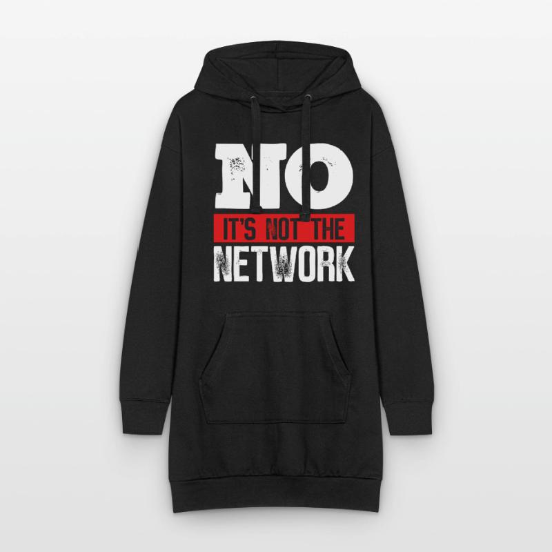 Network Engineer Its not the Computer Server Sweat-shirt à capuche long Femme