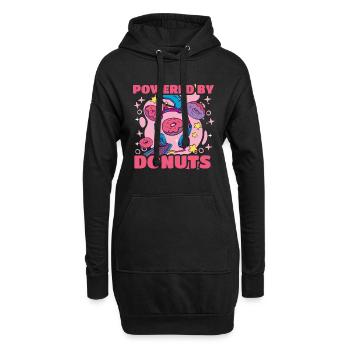 Cupcake Design für Konditor | Cupcake Dealer - Hoodie-Kleid - Schwarz - Vorne