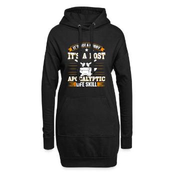 Its Not A Hobby Lustiger Spruch Amboss Schmied - Hoodie-Kleid - Schwarz - Vorne
