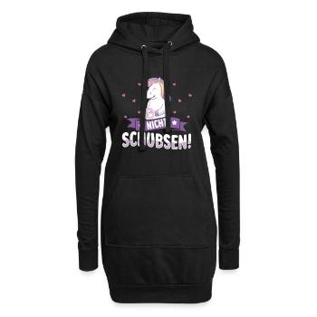 We Are Going To Have A Baby Ankündigung - Hoodie-Kleid - Schwarz - Vorne