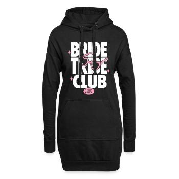 Bride Tribe Club Équipe Mariée - Sweat-shirt à capuche long Femme - noir - Devant