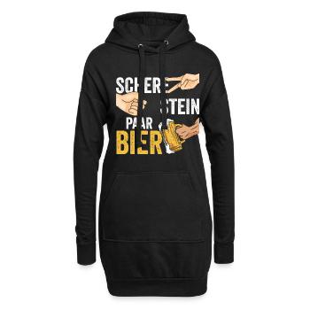 blockedName - Hoodie-Kleid - Schwarz - Vorne