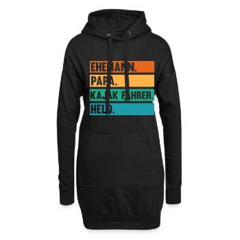 Schullehrerin Lehrerin - Hoodie-Kleid - Schwarz - Vorne