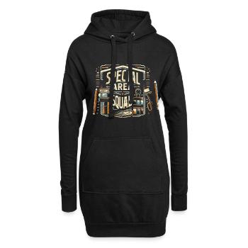 Special Area Squad 11 - Hoodie-Kleid - Schwarz - Vorne