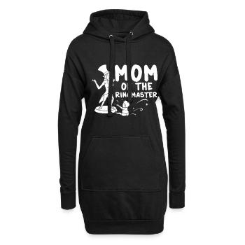 Zirkus Geburtstag party Mama Thema Ringmaster - Hoodie-Kleid - Schwarz - Vorne