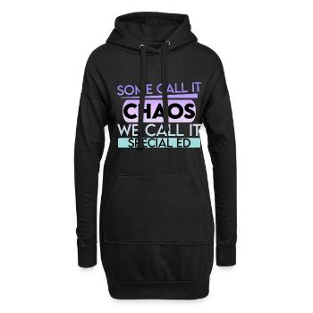 Some Call It Chaos We Call It Special Ed 2 - Hoodie-Kleid - Schwarz - Vorne