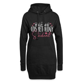 Cosmetologist Future - Hoodie-Kleid - Schwarz - Vorne