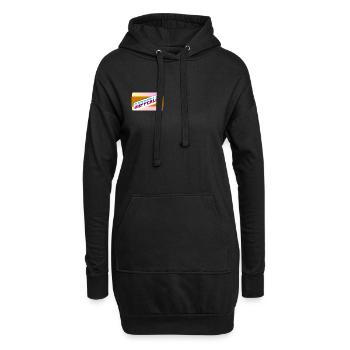 Sapperlot - Hoodie Dress - black - Front