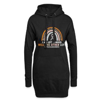 Professeur de dyslexie pour les thérapeutes de Legathenia - Sweat-shirt à capuche long Femme - noir - Devant